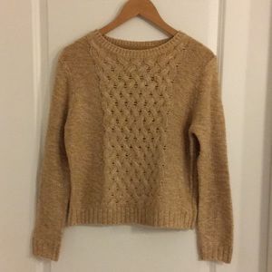 Forever 21 Gold Sweater